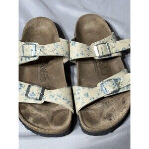 Birki's By Birkenstock Floral Slide Sandal Women's Sz 7 US